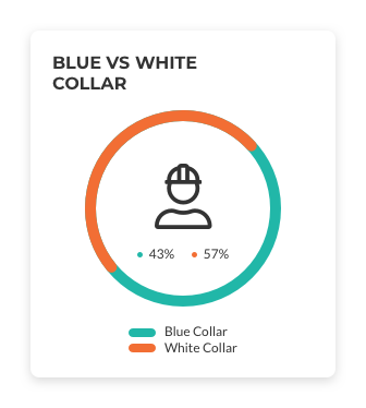 blue vs white collar