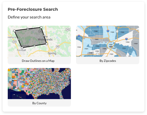 Pre-Foreclosure Search